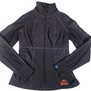 Irideon Riding Wear Jacket Full Zip Athletic Moto Black Medium Vented Back